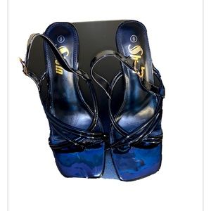 Black Shein sandal heels